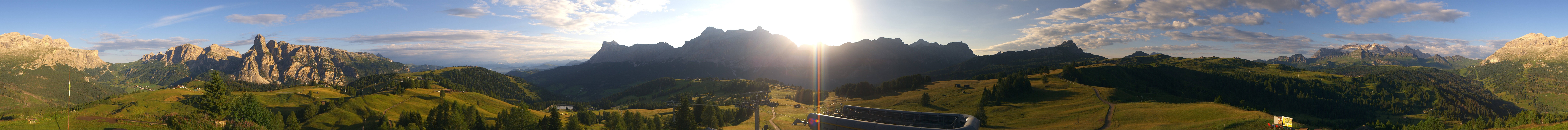 Archiv Foto Webcam Alta Badia: Panorama Bioch Hütte