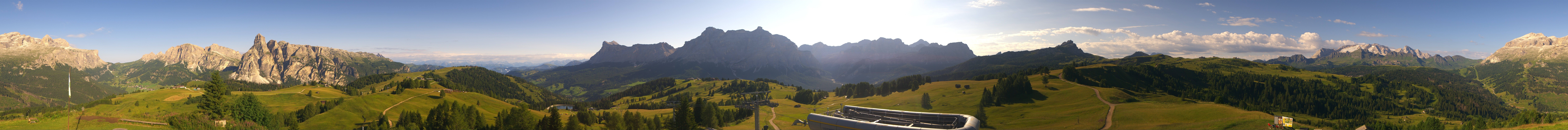 Archiv Foto Webcam Alta Badia: Panorama Bioch Hütte