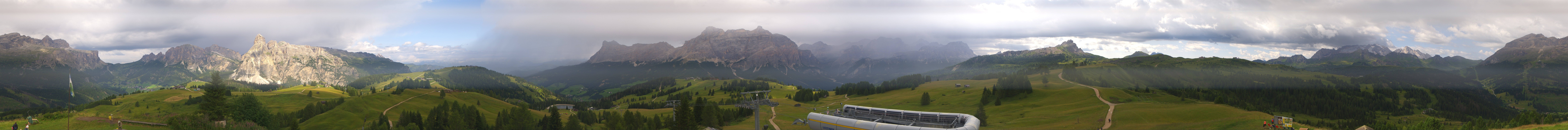 Archiv Foto Webcam Alta Badia: Panorama Bioch Hütte