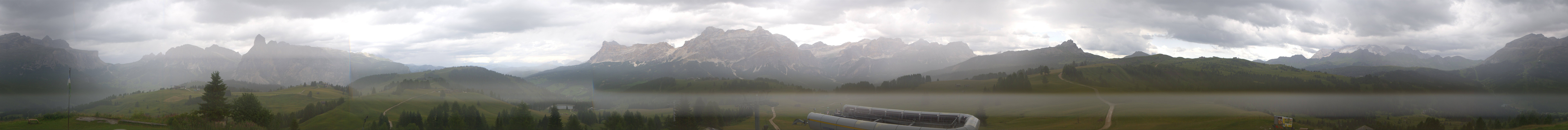Archiv Foto Webcam Alta Badia: Panorama Bioch Hütte