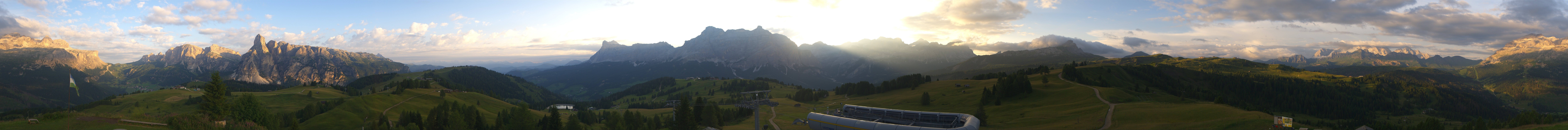 Archiv Foto Webcam Alta Badia: Panorama Bioch Hütte