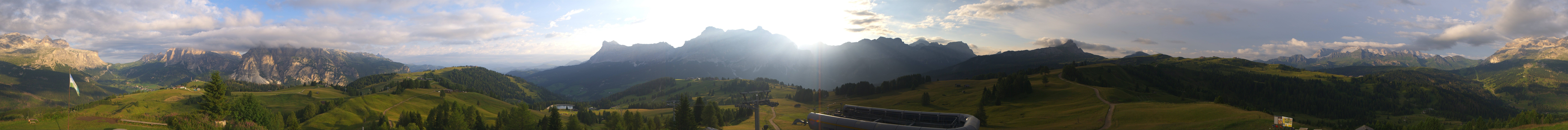 Archiv Foto Webcam Alta Badia: Panorama Bioch Hütte