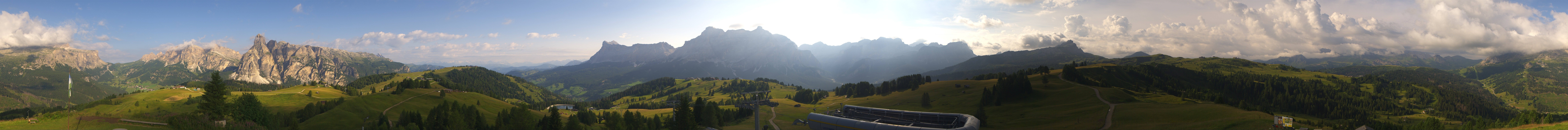 Archiv Foto Webcam Alta Badia: Panorama Bioch Hütte