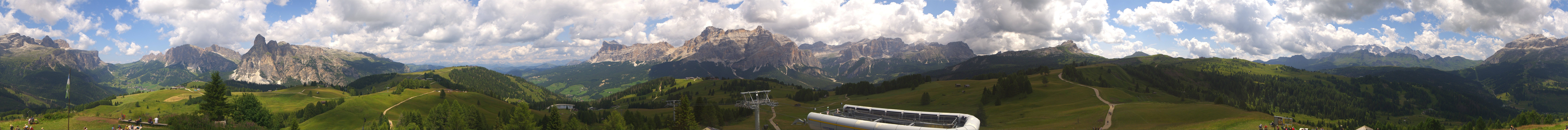 Archiv Foto Webcam Alta Badia: Panorama Bioch Hütte