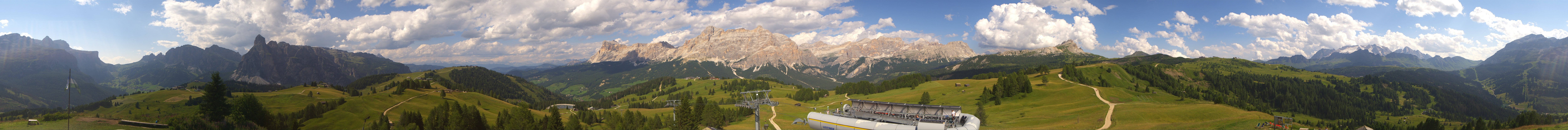 Archiv Foto Webcam Alta Badia: Panorama Bioch Hütte