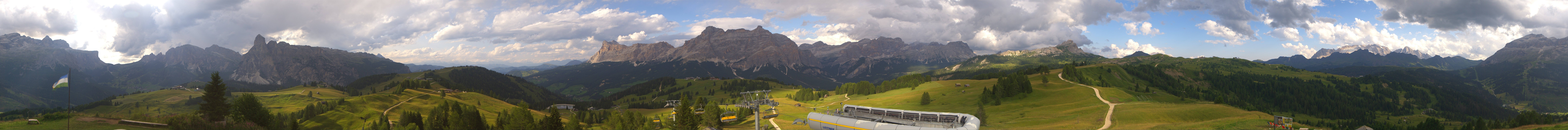 Archiv Foto Webcam Alta Badia: Panorama Bioch Hütte