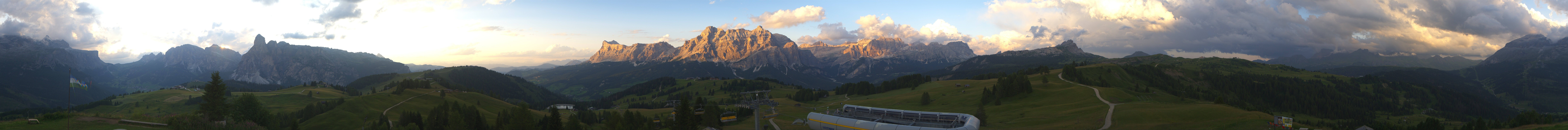 Archiv Foto Webcam Alta Badia: Panorama Bioch Hütte