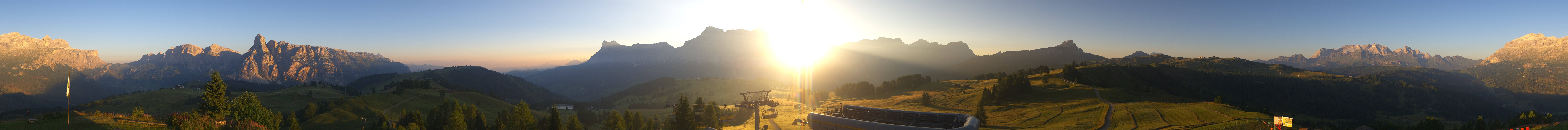 Archiv Foto Webcam Alta Badia: Panorama Bioch Hütte