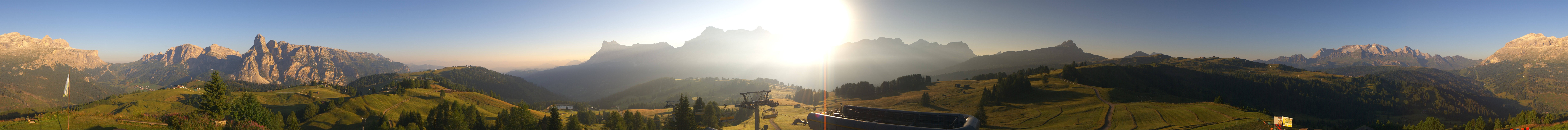 Archiv Foto Webcam Alta Badia: Panorama Bioch Hütte