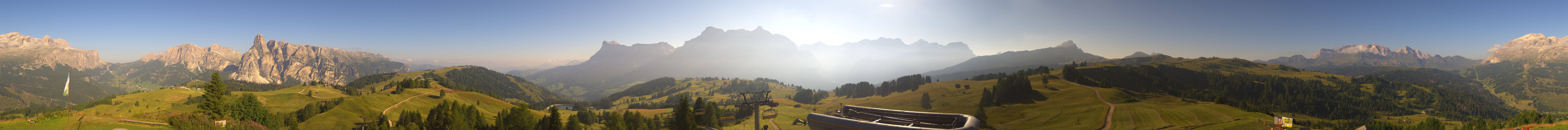 Archiv Foto Webcam Alta Badia: Panorama Bioch Hütte