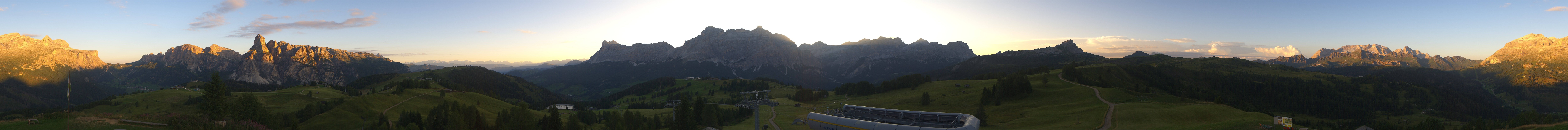Archiv Foto Webcam Alta Badia: Panorama Bioch Hütte