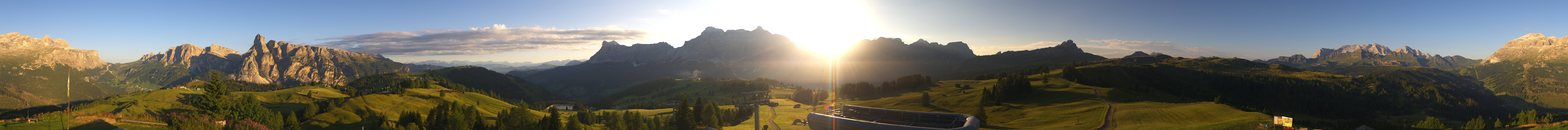 Archiv Foto Webcam Alta Badia: Panorama Bioch Hütte