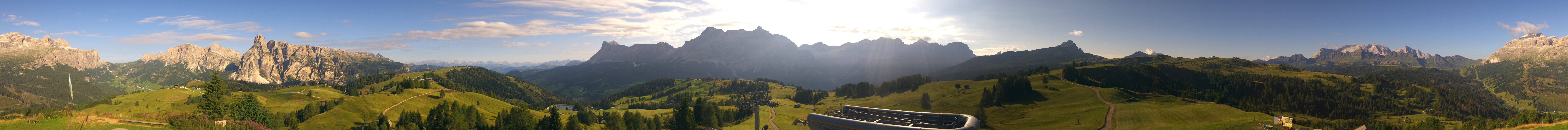 Archiv Foto Webcam Alta Badia: Panorama Bioch Hütte