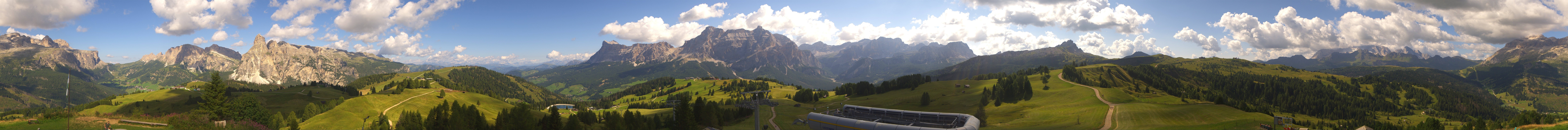 Archiv Foto Webcam Alta Badia: Panorama Bioch Hütte