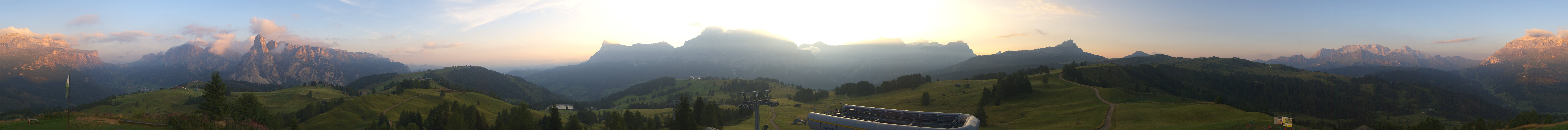 Archiv Foto Webcam Alta Badia: Panorama Bioch Hütte