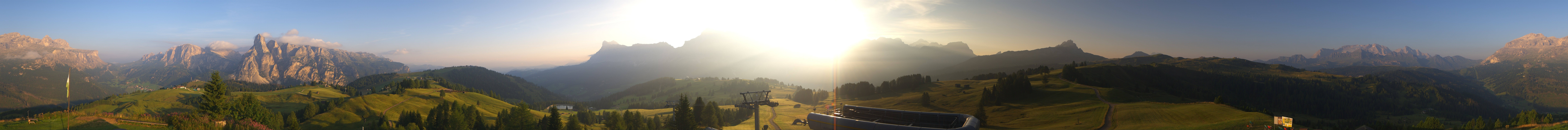 Archiv Foto Webcam Alta Badia: Panorama Bioch Hütte