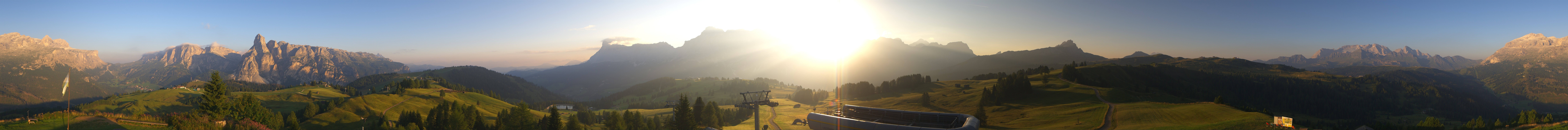 Archiv Foto Webcam Alta Badia: Panorama Bioch Hütte