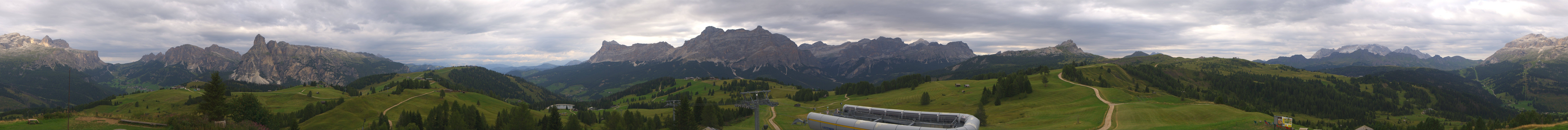 Archiv Foto Webcam Alta Badia: Panorama Bioch Hütte