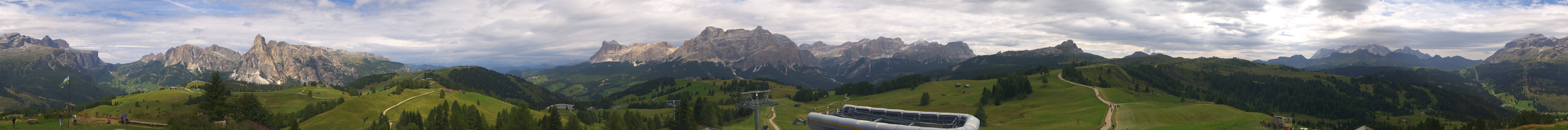 Archiv Foto Webcam Alta Badia: Panorama Bioch Hütte