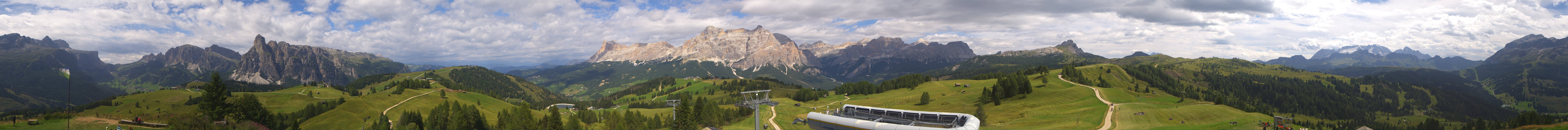 Archiv Foto Webcam Alta Badia: Panorama Bioch Hütte