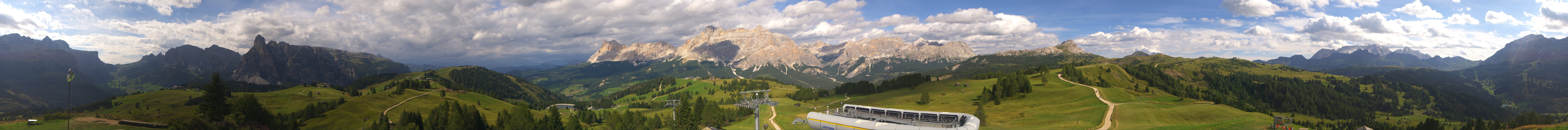 Archiv Foto Webcam Alta Badia: Panorama Bioch Hütte