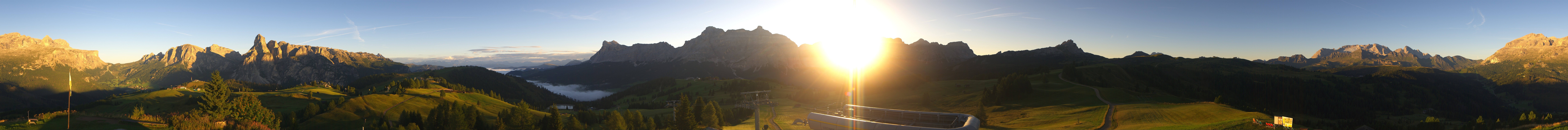 Archiv Foto Webcam Alta Badia: Panorama Bioch Hütte
