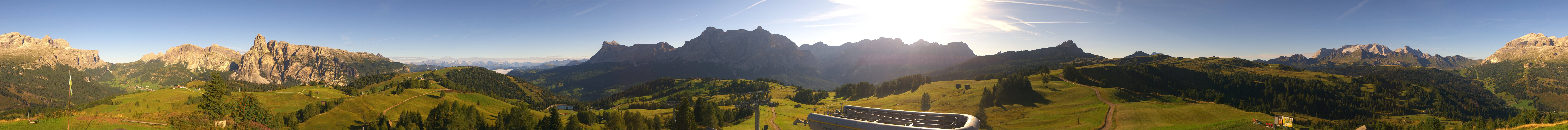Archiv Foto Webcam Alta Badia: Panorama Bioch Hütte