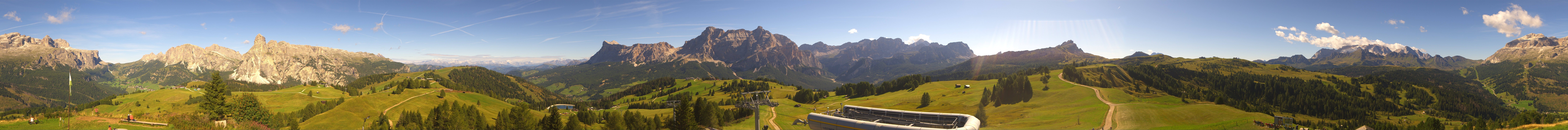 Archiv Foto Webcam Alta Badia: Panorama Bioch Hütte