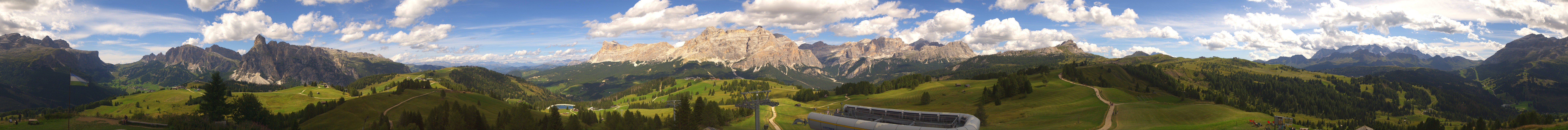 Archiv Foto Webcam Alta Badia: Panorama Bioch Hütte