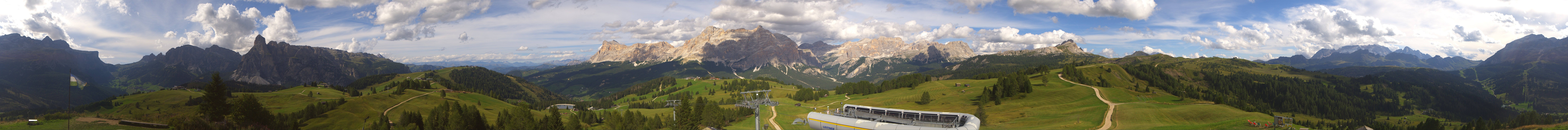 Archiv Foto Webcam Alta Badia: Panorama Bioch Hütte