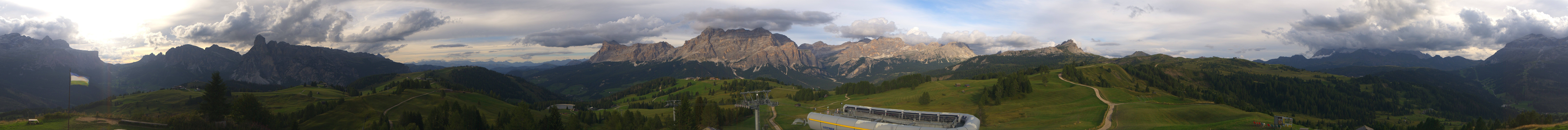 Archiv Foto Webcam Alta Badia: Panorama Bioch Hütte