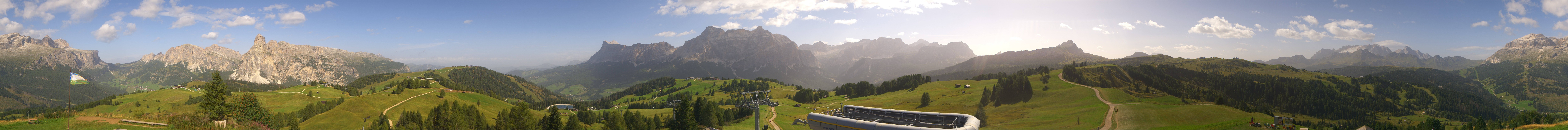 Archiv Foto Webcam Alta Badia: Panorama Bioch Hütte