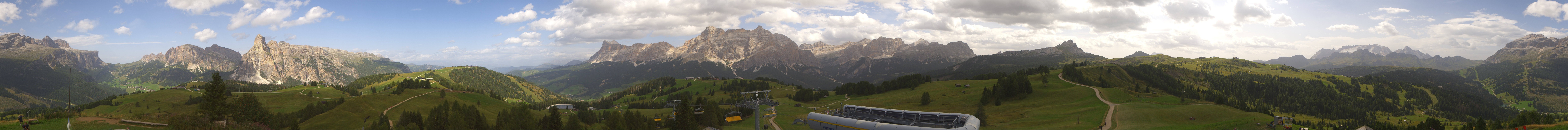 Archiv Foto Webcam Alta Badia: Panorama Bioch Hütte