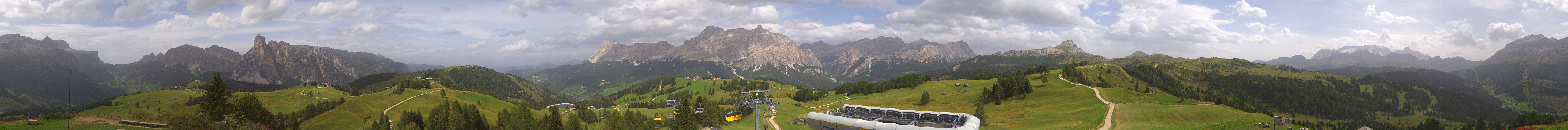 Archiv Foto Webcam Alta Badia: Panorama Bioch Hütte