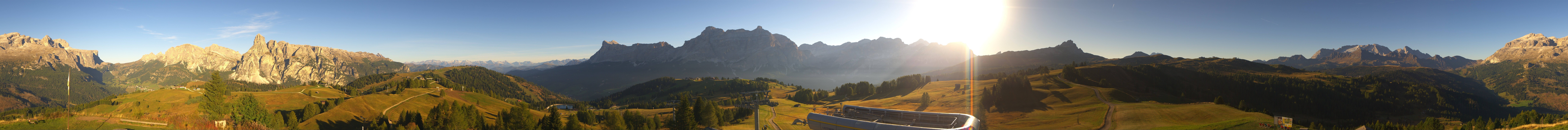 Archiv Foto Webcam Alta Badia: Panorama Bioch Hütte