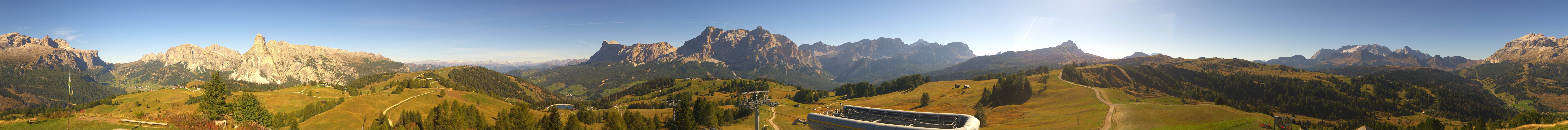 Archiv Foto Webcam Alta Badia: Panorama Bioch Hütte