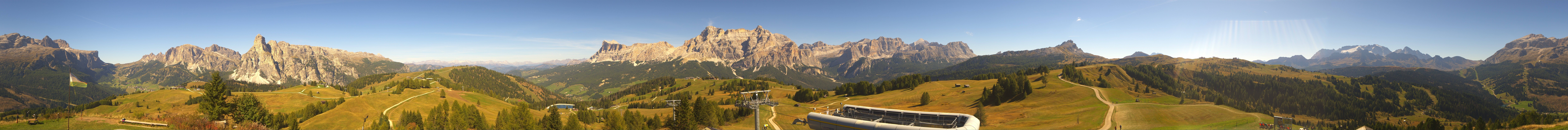 Archiv Foto Webcam Alta Badia: Panorama Bioch Hütte