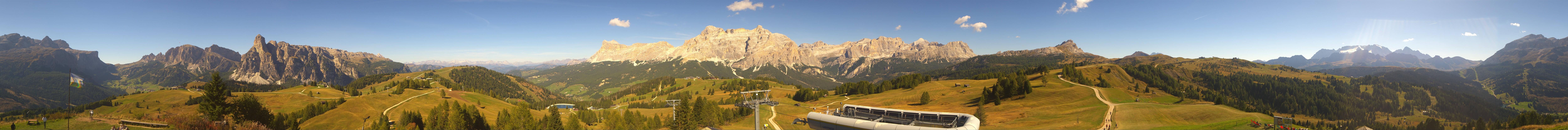 Archiv Foto Webcam Alta Badia: Panorama Bioch Hütte