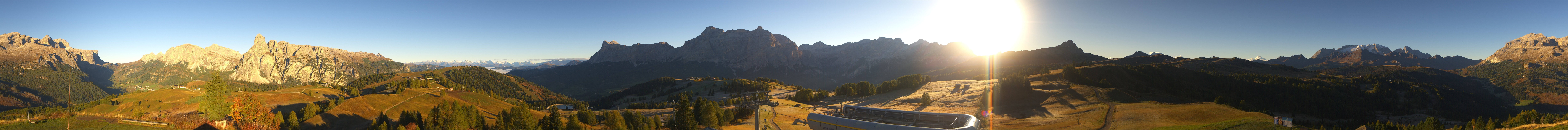 Archiv Foto Webcam Alta Badia: Panorama Bioch Hütte