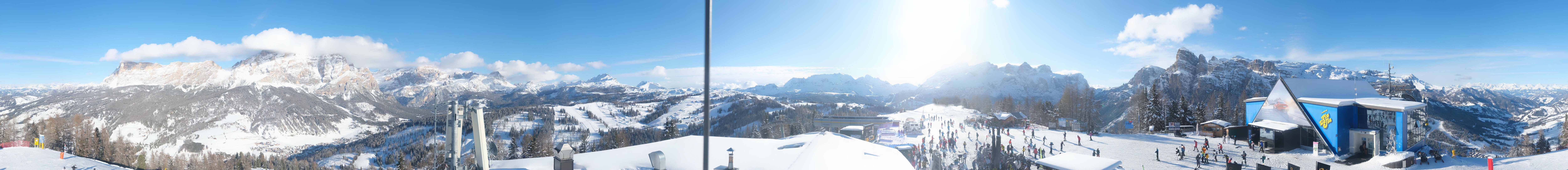 Archiv Foto Webcam Bergstation Piz la Ila, Alta Badia