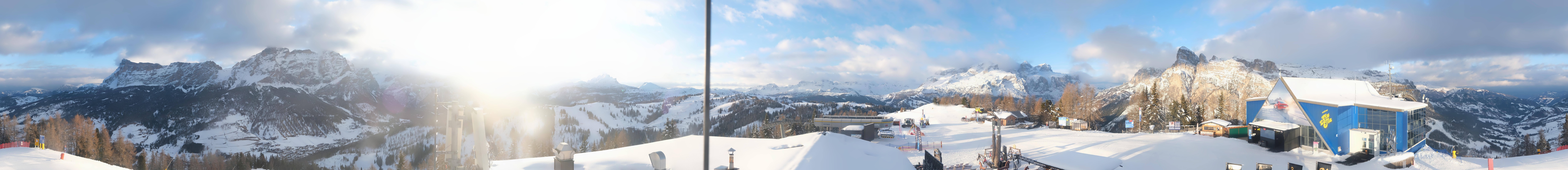 Archiv Foto Webcam Bergstation Piz la Ila, Alta Badia