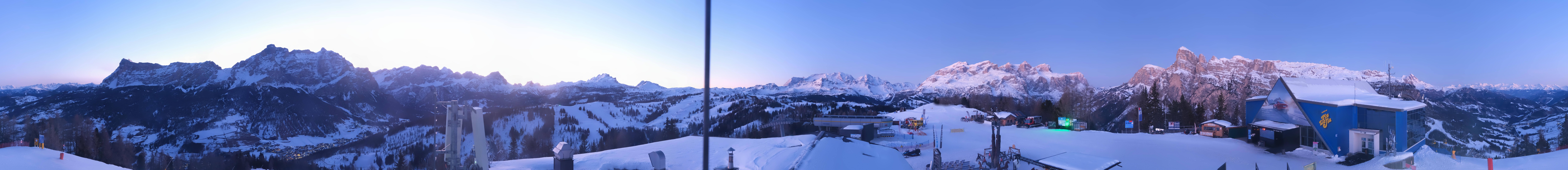 Archived image Webcam Alta Badia Panorama