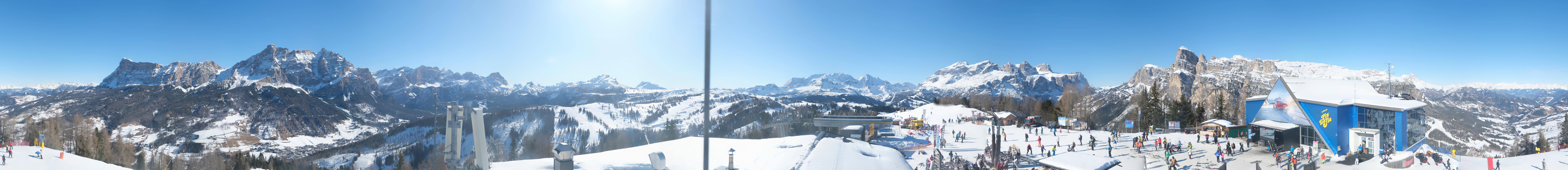 Archived image Webcam Alta Badia Panorama