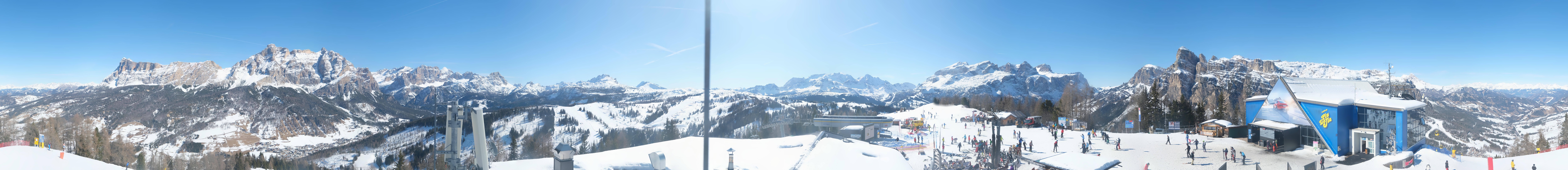 Archived image Webcam Alta Badia Panorama