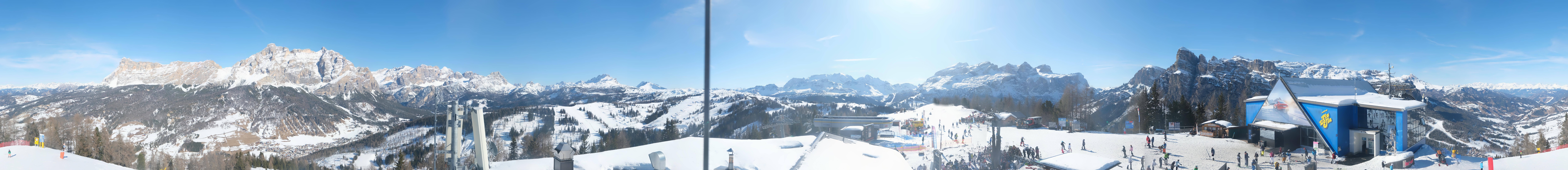 Archived image Webcam Alta Badia Panorama