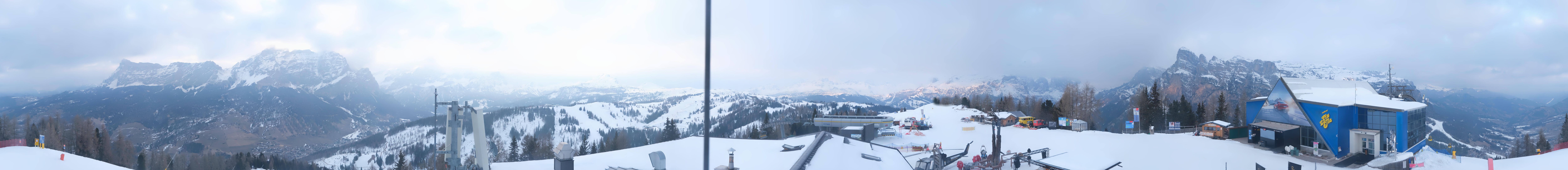 Archived image Webcam Alta Badia Panorama