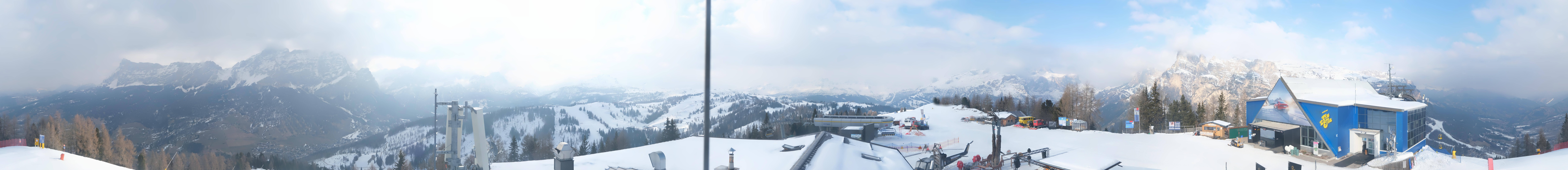 Archived image Webcam Alta Badia Panorama