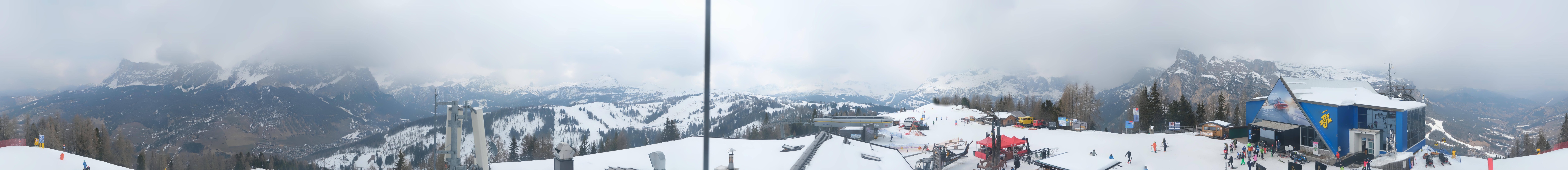 Archived image Webcam Alta Badia Panorama