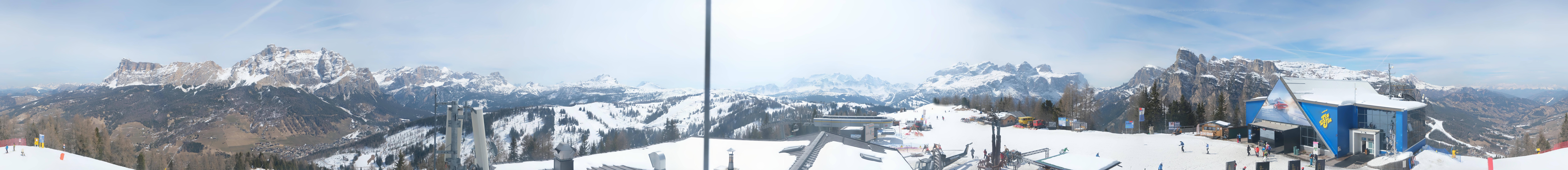 Archived image Webcam Alta Badia Panorama