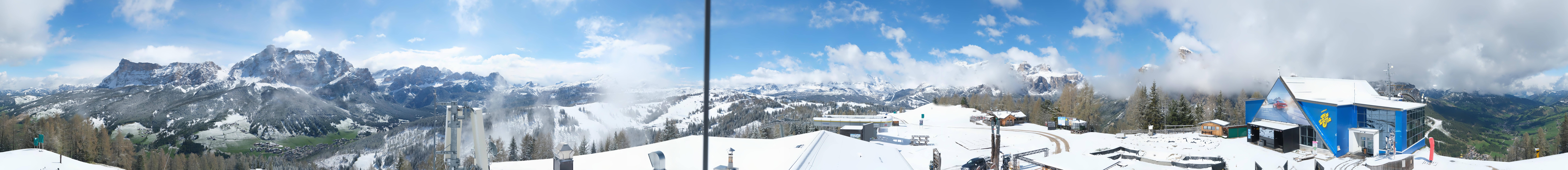 Archiv Foto Webcam Bergstation Piz la Ila, Alta Badia